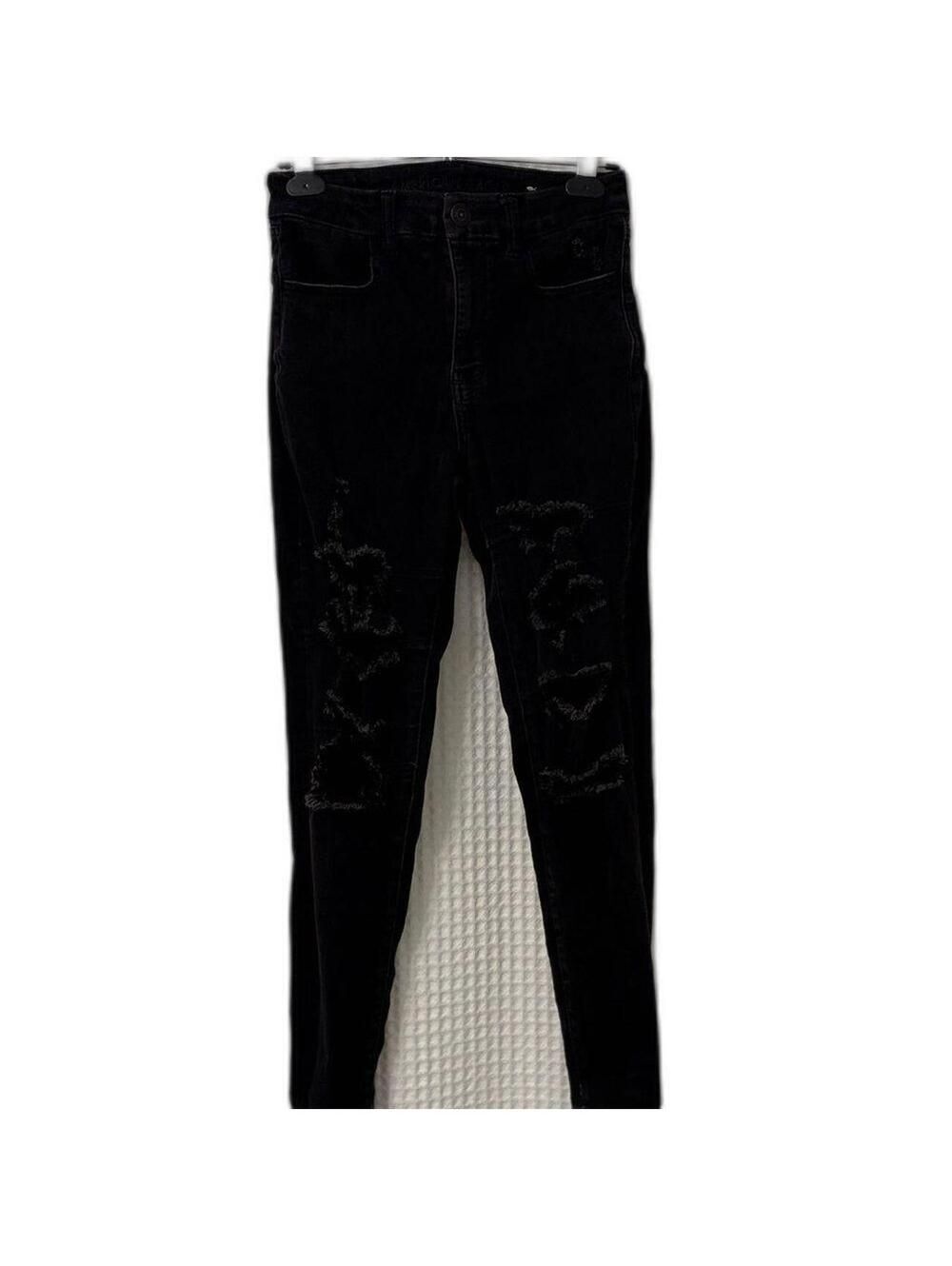 American Eagle Outfitters Women's Black Jeans Size 6